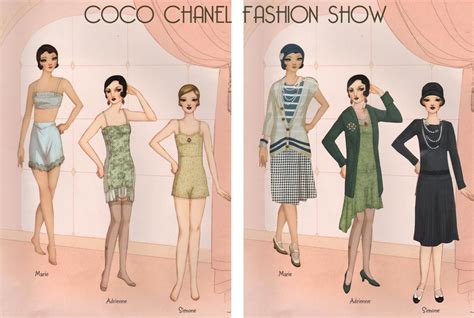 coco chanel 1920s fashion designs.